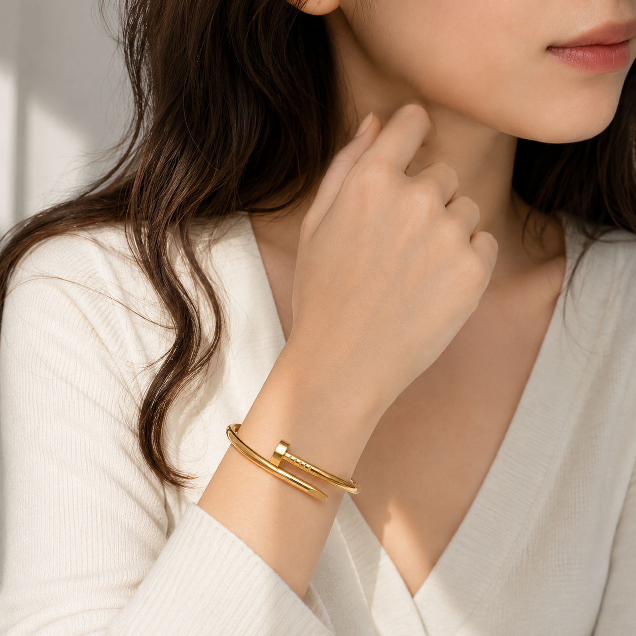 Classic Nail Bracelet for Women